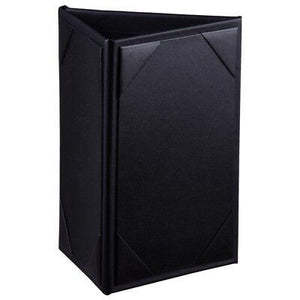 10Pcs 4"x 6" 3 Sides Table Tent Holder Menu Holder for Bar Cafe Restaurant Black - Trend Times Toy Stores