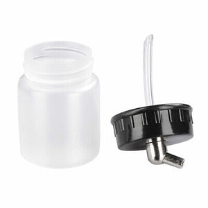 10Pcs Airbrush Pigment Bottles Single Action Jars Lid Siphon Feed Paint Cup 22cc - Trend Times Toy Stores