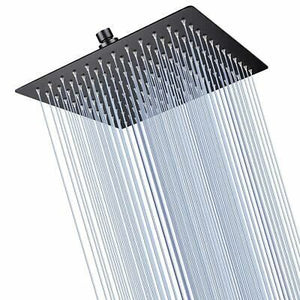 10" Adjustable Bathroom Rain Shower Head Stainless Steel Square Top Spray Home - Trend Times Toy Stores