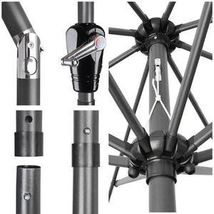 10 Foot Tilt Outdoor Patio Umbrella Furniture Blue - Trend Times Toy Stores