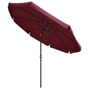 10 Foot Tilt Outdoor Patio Umbrella Furniture Garnet - Trend Times Toy Stores