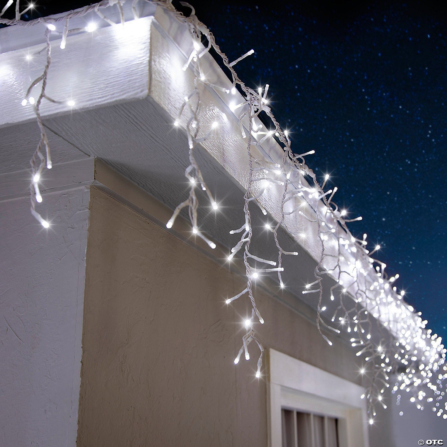 10 Ft. Lightshow<sup>®</sup> Strands of Magic™ Tangle-Free Cool White LED Light Icicle String Christmas Outdoor Yard Decoration - Trend Times Toy Stores