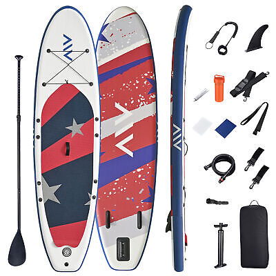10 Ft Inflatable Stand Up Paddle Board Kit SUP Pump Backpack Fin Surfing Adult - Trend Times Toy Stores