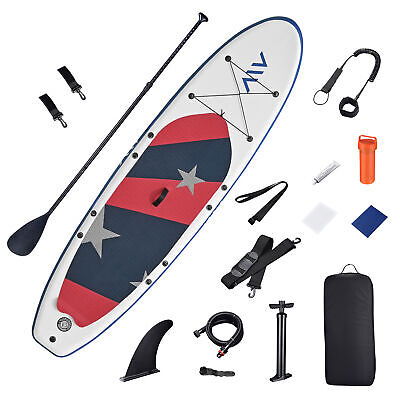10 Ft Inflatable Stand Up Paddle Board Kit SUP Pump Backpack Fin Surfing Adult - Trend Times Toy Stores