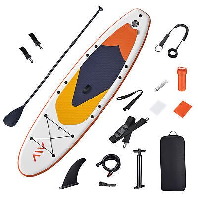 10 Ft Inflatable Stand Up Paddle Board Kit SUP Pump Backpack Surfing Adult Yoga - Trend Times Toy Stores