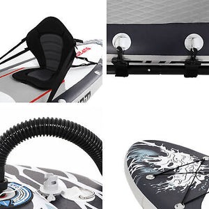 10 Ft Inflatable Stand Up Paddle Board Kit SUP Pump Backpack Surfing Adult Youth - Trend Times Toy Stores