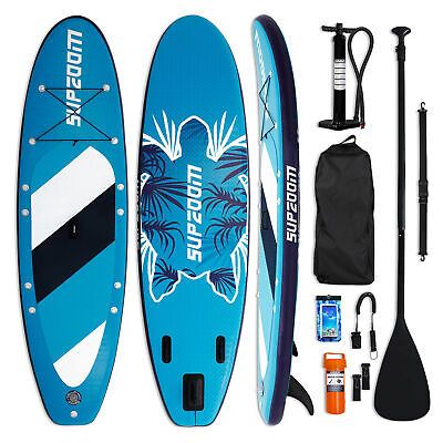 10 Ft Inflatable Stand Up Paddle Board Kit SUP Pump Backpack Surfing Adult Youth - Trend Times Toy Stores