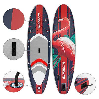 10 Ft Inflatable Stand Up Paddle Board Kit SUP Pump Backpack Surfing Adult Youth - Trend Times Toy Stores