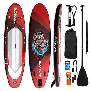 10 Ft Inflatable Stand Up Paddle Board Kit SUP Pump Backpack Surfing Adult Youth - Trend Times Toy Stores