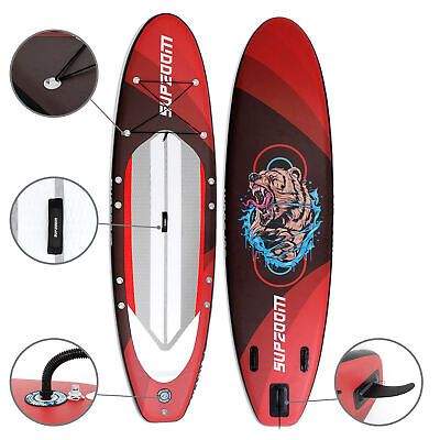 10 Ft Inflatable Stand Up Paddle Board Kit SUP Pump Backpack Surfing Adult Youth - Trend Times Toy Stores