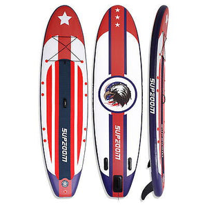 10 Ft Inflatable Stand Up Paddle Board Kit SUP Pump Backpack Surfing Adult Youth - Trend Times Toy Stores