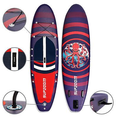10 Ft Inflatable Stand Up Paddle Board Kit SUP Pump Backpack Surfing Adult Youth - Trend Times Toy Stores