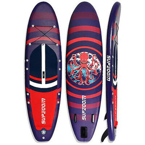 10 Ft Inflatable Stand Up Paddle Board Kit SUP Pump Backpack Surfing Adult Youth - Trend Times Toy Stores