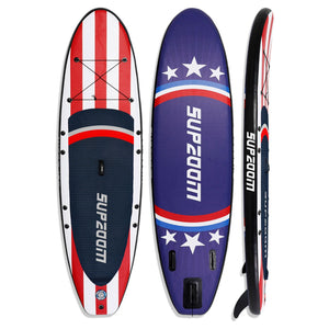 10 Ft Inflatable Stand Up Paddle Board Kit SUP Pump Backpack Surfing Adult Youth Red & Purple - Trend Times Toy Stores