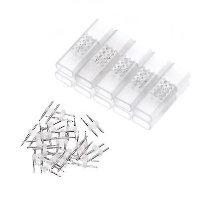 10 Pack 2 Wire Splice Connectors Pin Accessories for Neon Rope Light LED Strip - Trend Times Toy Stores