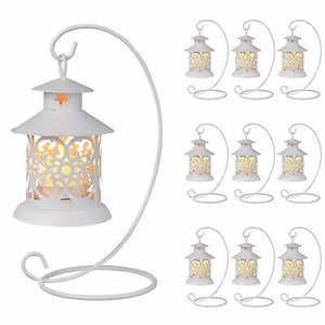 10 Pack Candle Holder Stand Vintage Metal Lantern Christmas Home Room Decoration - Trend Times Toy Stores