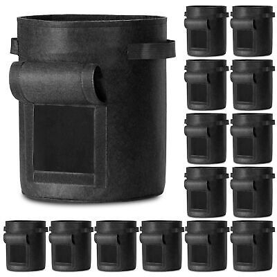 10 Pack LAGarden 10 Gallon Potato Planting Bag Observation Harvest Window Yard - Trend Times Toy Stores