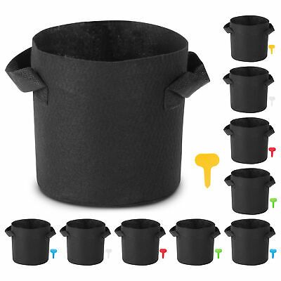 10 Pack LAGarden 2 Gallon Planting Bag Planter Pot Peanut Herb Potato Garden - Trend Times Toy Stores