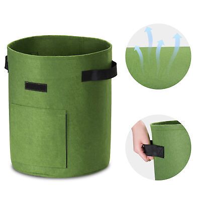 10 Pack LAGarden 5 Gallon Potato Planting Bag Observation Harvest Window Home - Trend Times Toy Stores