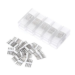 10 Pack Splice Connectors Pin Accessories for RGB Neon Rope Light LED Strip - Trend Times Toy Stores