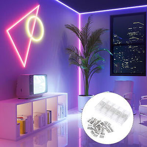 10 Pack Splice Connectors Pin Accessories for RGB Neon Rope Light LED Strip - Trend Times Toy Stores