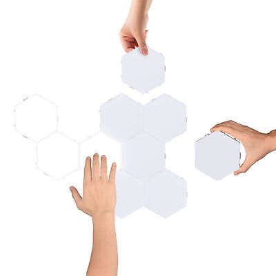 10 Pcs LED Touch Sensitive Hexagon Modular Light DIY Quantum Magnetic Lamp Gifts - Trend Times Toy Stores