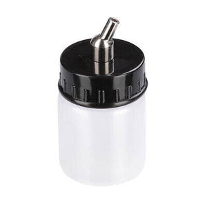 10 Pcs Plastic Airbrush Bottles Dual Action Jars Lid Siphon Feed Paint Cup 22 cc - Trend Times Toy Stores