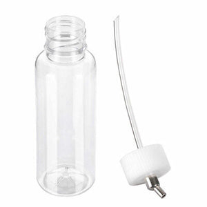 10 Pcs Plastic Airbrush Bottles Dual Action Jars Lid Siphon Feed Paint Cup 80 cc - Trend Times Toy Stores