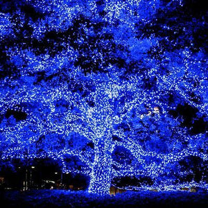 10 Pcs Solar String Lights 36 FT Waterproof Blue Solar Xmas Light Outdoor Tree - Trend Times Toy Stores