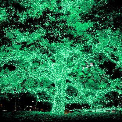 10 Pcs Solar String Lights 36 FT Waterproof Green Solar Xmas Light Outdoor Tree - Trend Times Toy Stores