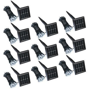 10 Pcs Solar String Lights 36 FT Waterproof White Solar Xmas Light Outdoor Tree - Trend Times Toy Stores