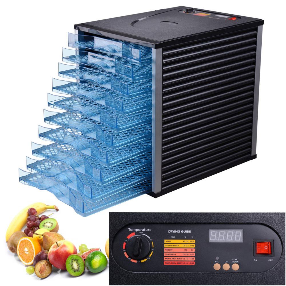 10 Tray 800W Commercial AS Tray Food Dehydrator - Trend Times Toy Stores