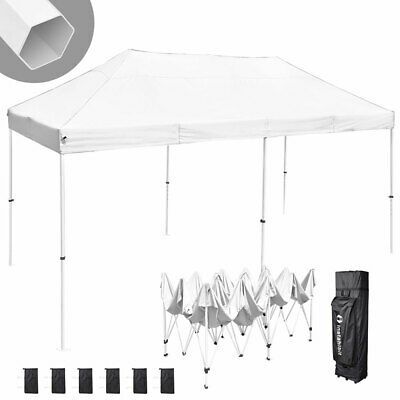 10'x20' Commercial Canopy Party Wedding Tent Outdoor Gazebo Pavilion Cater White - Trend Times Toy Stores