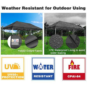 10 x20 EZ Pop UP Wedding Party Tent Folding Gazebo Canopy Heavy Duty/ Carry Case - Trend Times Toy Stores
