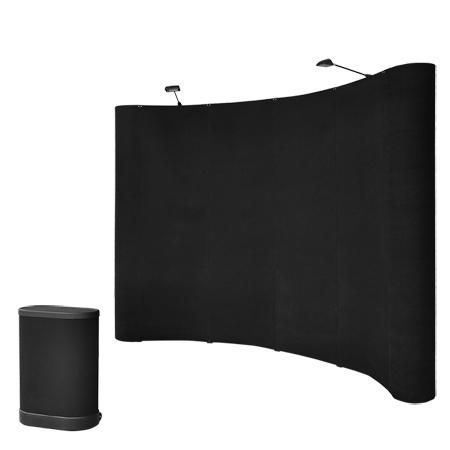 10'x8' Pop Up Portable Trade Show Display Booth w/ Counter - Trend Times Toy Stores