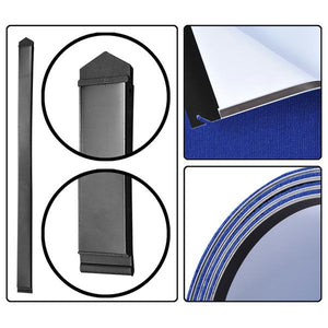 10'x8' Portable Trade Show Display Booth Pop Up Blue w/ Case - Trend Times Toy Stores
