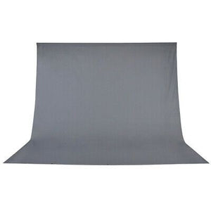 10ft 100% Cotton Muslin Chromakey Backdrop Photo Studio Background Gray Screen - Trend Times Toy Stores