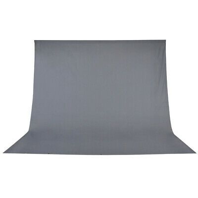 10ft 100% Cotton Muslin Chromakey Backdrop Photo Studio Background Gray Screen - Trend Times Toy Stores