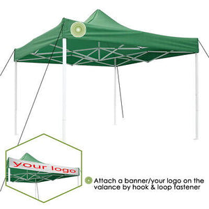 10x10' Commercial EZ Pop Up Canopy Tent Outdoor Bussiness Fair Instant Shelter - Trend Times Toy Stores