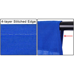 10x10 ft Photography Blue Background Muslin Backdrop - Trend Times Toy Stores