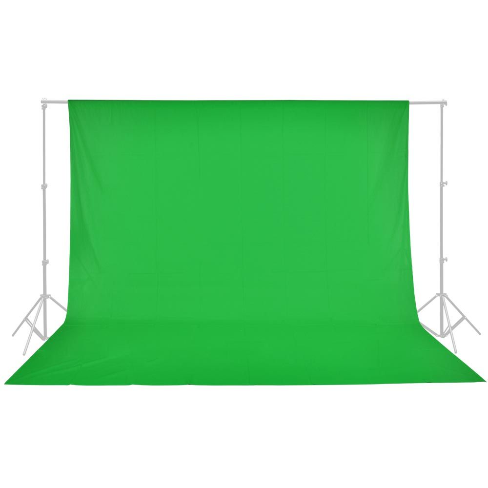 10x10ft Cotton Muslin Chromakey Backdrop Photo Video Studio Background Green - Trend Times Toy Stores