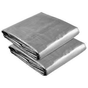 10x15 Ft 2 Pack Waterproof Poly Tarp Heavy Duty Protect Cover 10-mil Tarpaulin - Trend Times Toy Stores