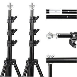 10x8.5ft Adjustable Background Support Stand Photograph Backdrop Detach Crossbar - Trend Times Toy Stores