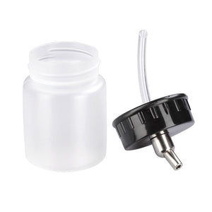 10x Plastic Airbrush Bottle Siphon Feed Paint Cup Single Dual Action 22 80cc Opt 22cc For Dual Action - Trend Times Toy Stores