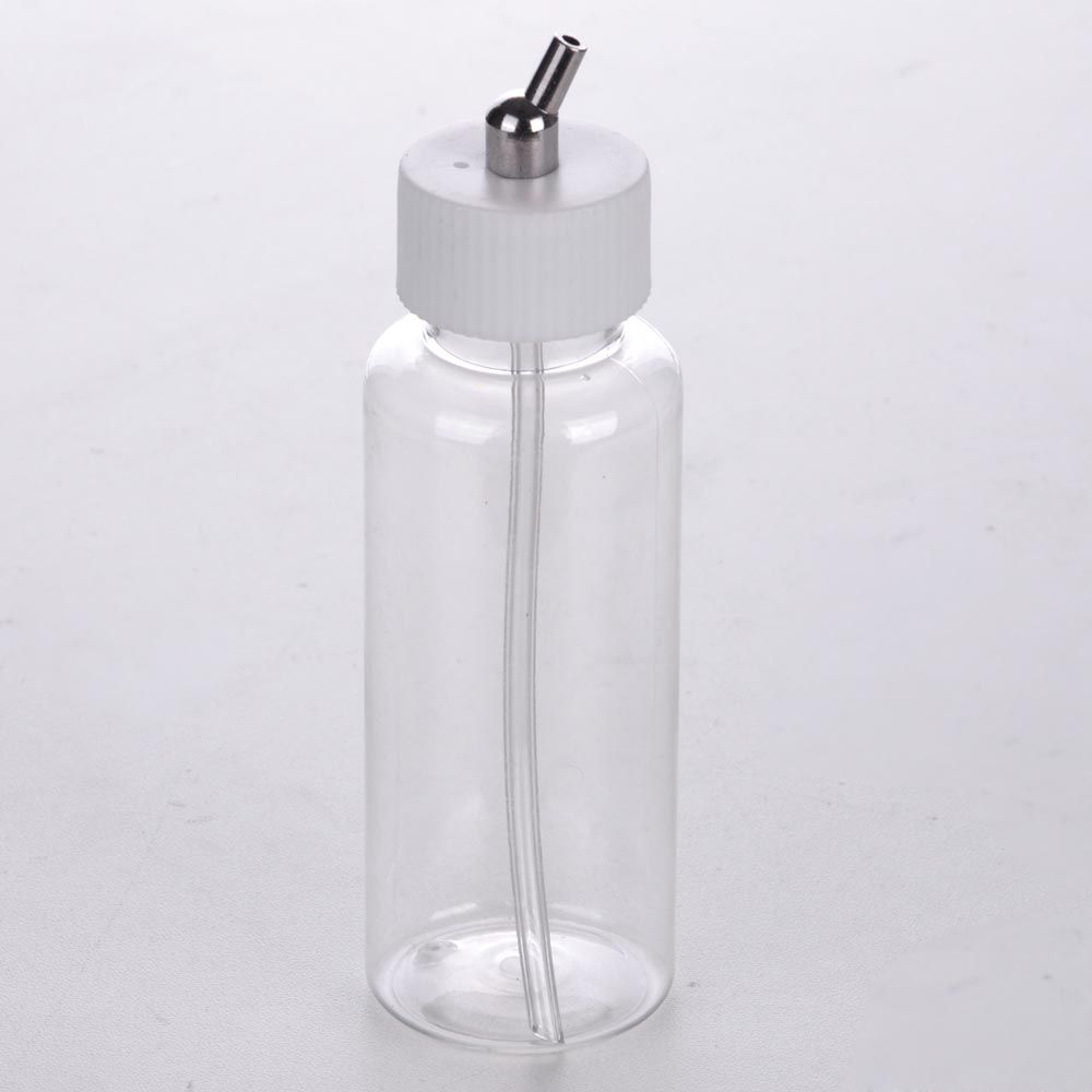10x Plastic Airbrush Bottle Siphon Feed Paint Cup Single Dual Action 22 80cc Opt 80cc For Dual Action - Trend Times Toy Stores