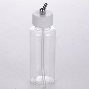 10x Plastic Airbrush Bottle Siphon Feed Paint Cup Single Dual Action 22 80cc Opt 80cc For Dual Action - Trend Times Toy Stores