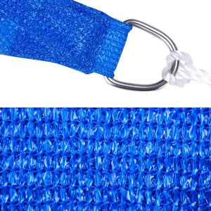 11.5' Triangle Outdoor Sun Sail Shade Shading Blue - Trend Times Toy Stores