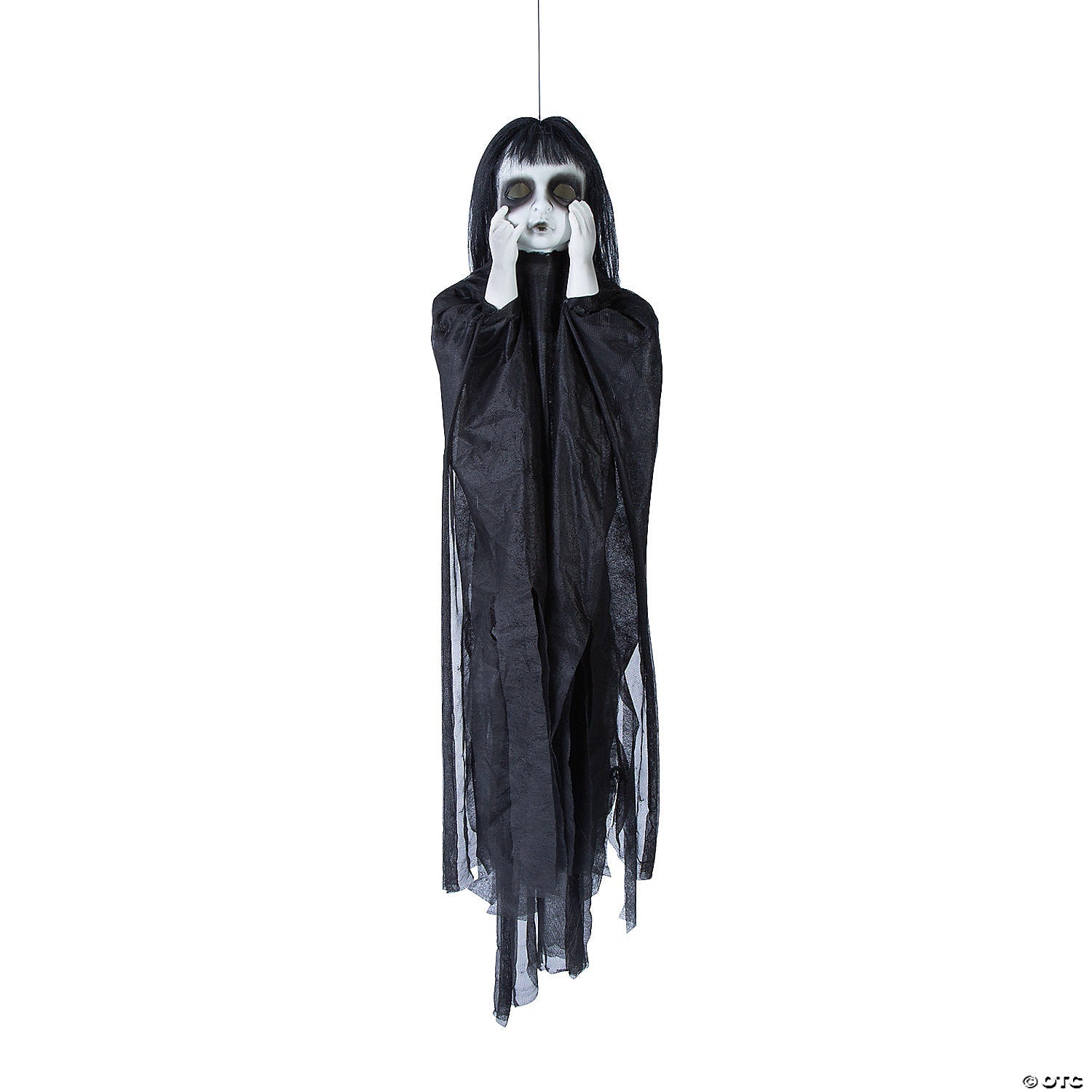 11 3/4" x 43 1/4" Hanging Spooky Undead Girl Halloween Decoration - Trend Times Toy Stores