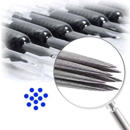11 Round Liner Sterilized Tattoo Needles Tubes 10 Pack - Trend Times Toy Stores
