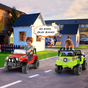12/24V Large Electric Ride-On Truck for Kids with Parental Remote Control Trend Times 23